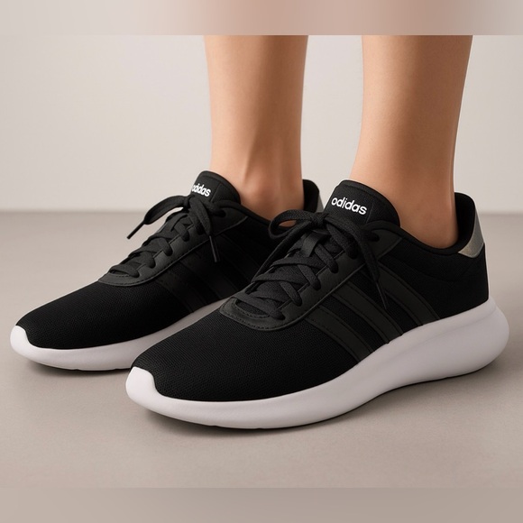 adidas Other - Adidas Lite Racer Black Running Shoes Men’s Size 8.5(B72)&